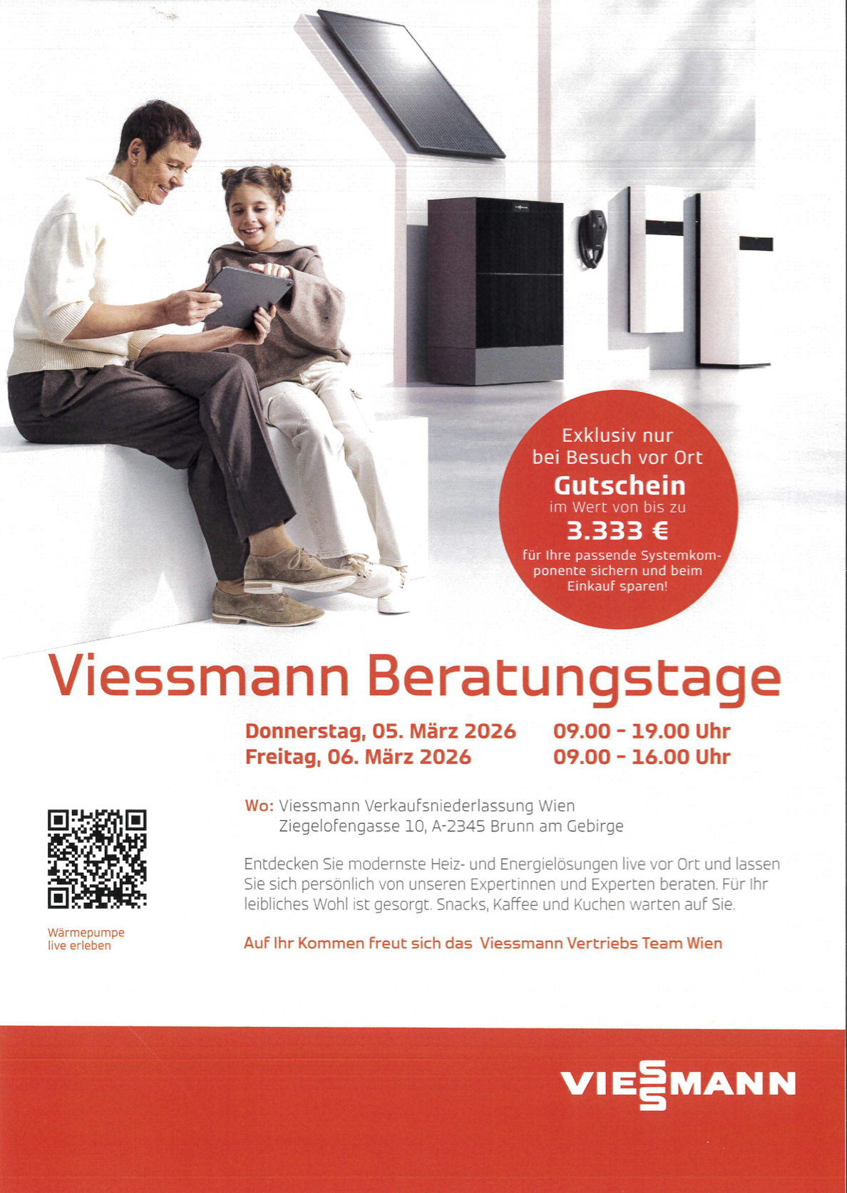 Viessmann Beratungstage